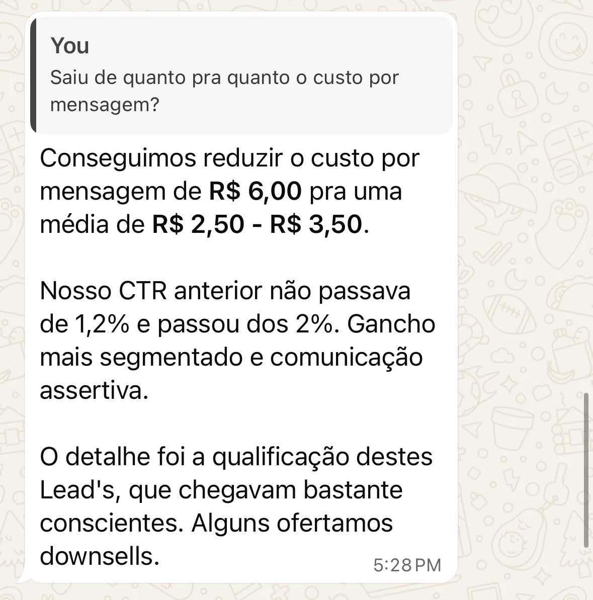 Depoimento WhatsApp Marcus Dutra